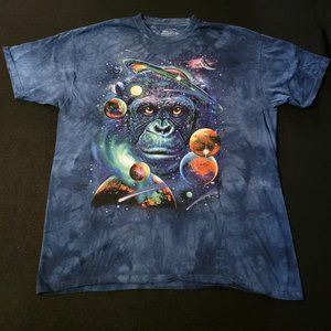 2XL Space Chimp Tie Dye Tee From The Mountain